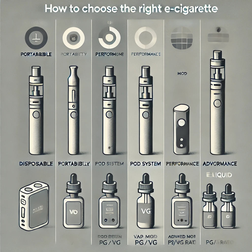 How to Choose the Right E-Cigarette