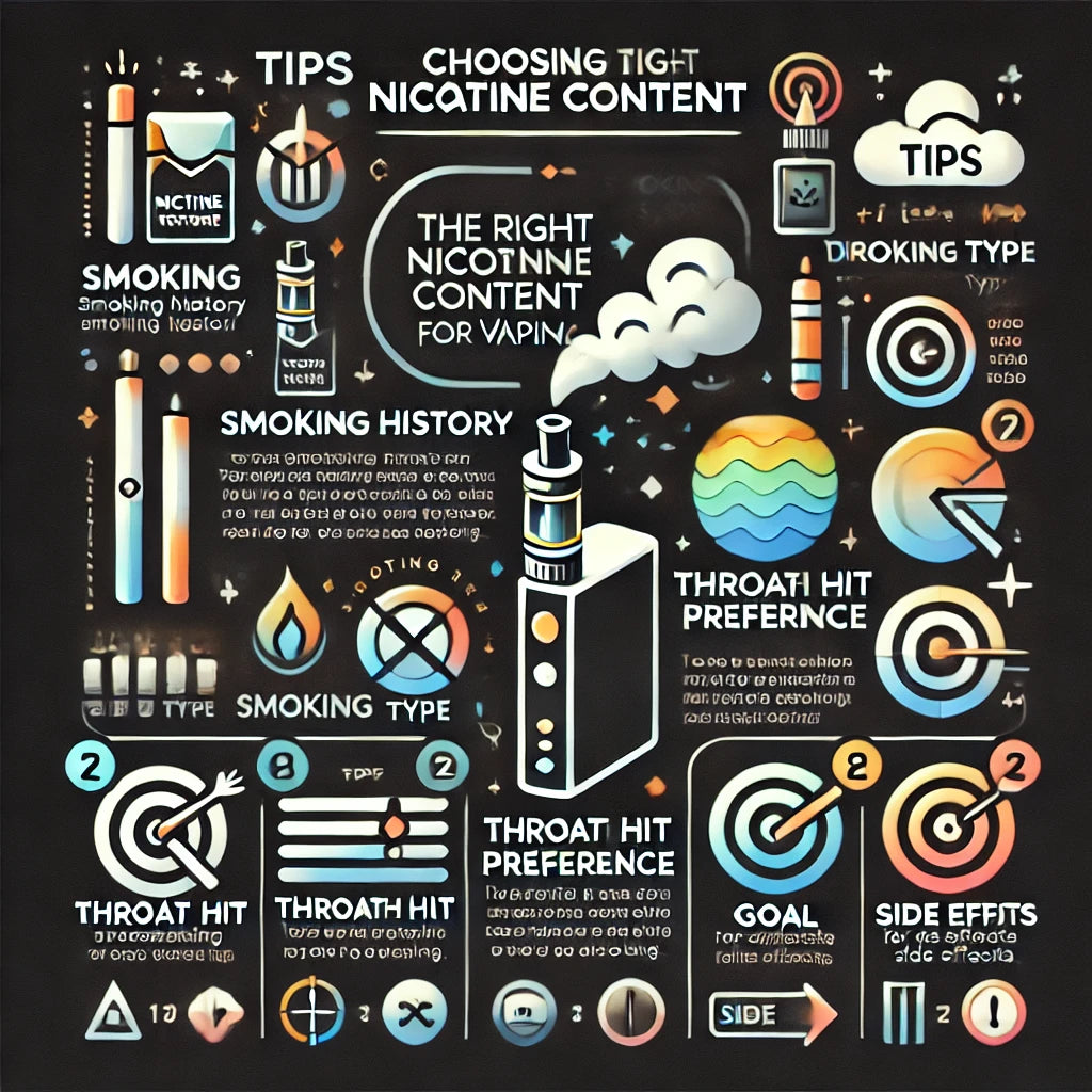 How to Choose the Right Nicotine Content for Your E-Liquid